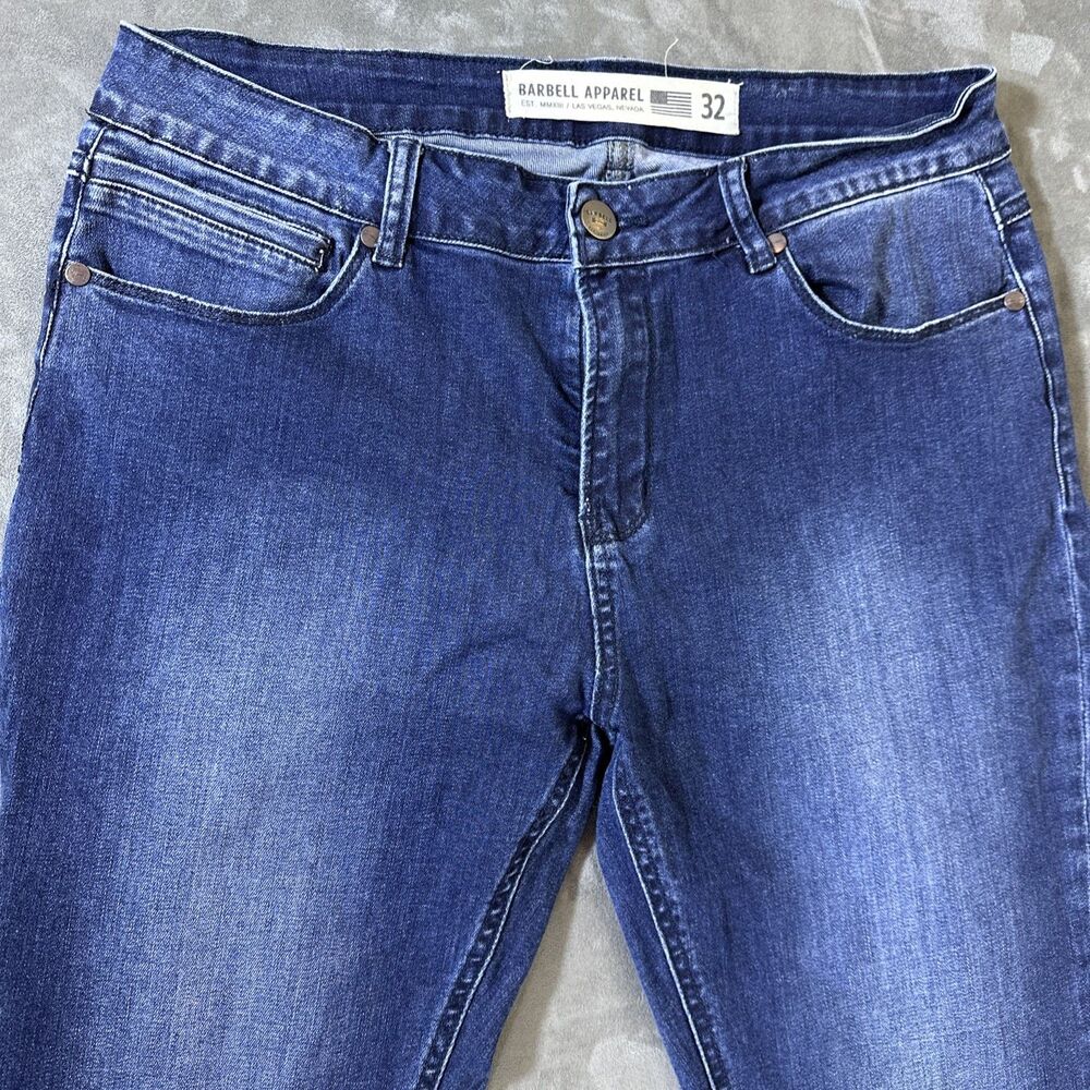 Barbell Las Vegas 32x31 Men’s Battle Tested Jeans Flared Leg